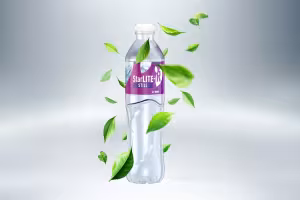 StarLITE®-R STILL: Sidel’s new high production speed 100% rPET lightweight bottle base for still products
