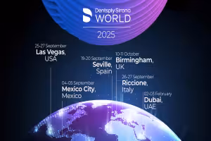 Dentsply Sirona Expands Global Footprint with Six DS World Events in 2025 to Advance Connected Dental Education