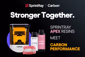 Elevating Digital Denture Production: SprintRay Apex Resins Gain Validation on Carbon M-Series Printers