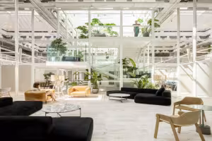 Sid Lee Architecture Transforms Place Ville Marie HQ into Dynamic Urban Biosquare