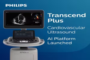 Philips Expands Cardiovascular Ultrasound Leadership with Transcend Plus AI Platform