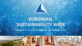 European Sustainability Week 2024: A Platform for Collaboration and Innovation