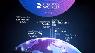 Dentsply Sirona Expands Global Footprint with Six DS World Events in 2025 to Advance Connected Dental Education