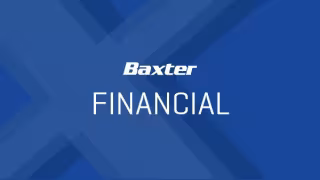 Baxter to Host First-Quarter 2025 Financial Results Conference Call for Investors