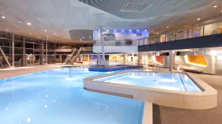 SWIMMING IN ATMOSPHERE by 4a Architekten Brings Human-Centered Pool Design to aquanale 2025