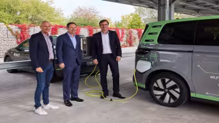 MVV Enamic and Amperfied Deliver 56 EV Charging Points for MLP’s Wiesloch Headquarters