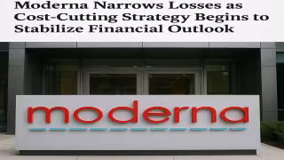 Moderna Narrows Losses as Cost-Cutting Strategy Begins to Stabilize Financial Outlook