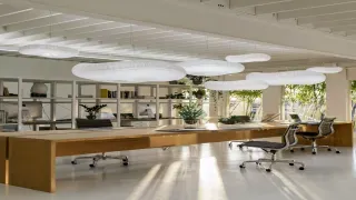 Ambient Textile Lighting from molo Brings Soft, Acoustic Comfort to Modern Workspaces