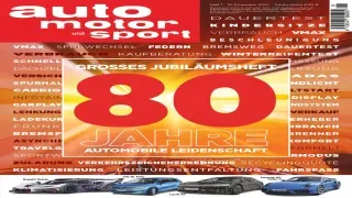 auto motor und sport Turns 80 With 232-Page XXL Issue, Setting 2026 Roadmap for Motor Presse Stuttgart