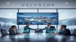 Velvære Secures $555 Million to Build Wellness-Centric Ski Community in Deer Valley East Village