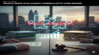 HoldCo Urges Comerica Shareholders to Vote Against Fifth Third Deal, Citing Process Flaws, Valuation, and Litigation