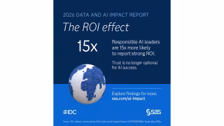 Trustworthy AI Practices Drive 15x Higher ROI, SAS-IDC Study Finds