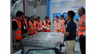 KUKA Leadership Delegation Visits Centron on Smart Assembly Tech