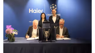 Haier Becomes Global UEFA Champions League Partner Through 2031