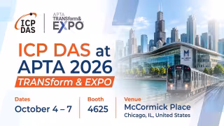 ICP DAS Unveils Redundant iTLC-9000 Traffic Control System at APTA 2026