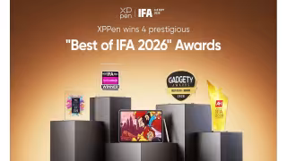 XPPen's Magic Pro 13 Wins Four 'Best of IFA 2026' Awards in Berlin