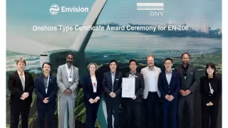 Envision Energy Wins DNV Certification for TG Pro Turbine at WindEnergy Hamburg