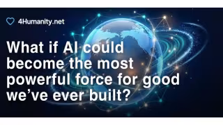4Humanity Launches AI Portal to Aggregate U.S. Nonprofit Impact Stories