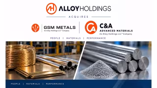 Alloy Holdings Acquires GSM Metals, Cimini & Associates