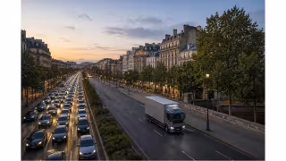 Geotab Data: Trucks Outperform Cars in Berlin Traffic Efficiency