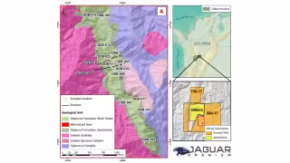 Jaguar Uranium Reports Rare Earth-Uranium Assays at Colombia's Berlin Project