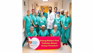 Nicklaus Children's Performs Rare Catheter-Based Fontan Procedure on Toddler
