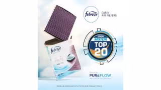 Premium Guard's Febreze Cabin Filters Win 2026 MOTOR Top 20 Award
