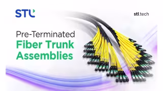 STL Launches 6912F Fiber Trunks for AI Data Center Density