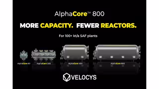 Velocys Launches AlphaCore 800, Doubling Fischer-Tropsch Reactor Capacity
