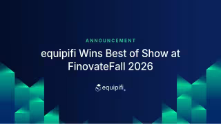 equipifi Wins Best of Show at FinovateFall 2026 for BNPL Platform