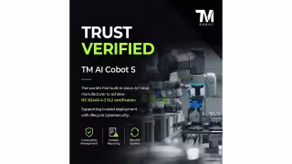 Techman Robot Wins First-Ever IEC 62443-4-2 SL2 Cert for Vision AI Cobots
