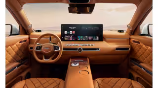LG Supplies Six In-Cabin Tech Systems for Genesis GV90 Flagship SUV