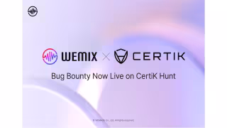 WEMIX Relaunches CertiK Bug Bounty With Payouts Up to $10,000