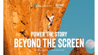 BLUETTI Becomes Major Partner of Banff Mountain Film Festival