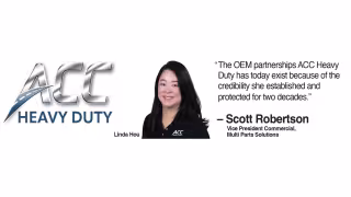 ACC Heavy Duty Names Brett Delp Sales Director as Linda Hou Retires