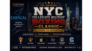 Caracal Co-Sponsors Inaugural NYC Military Collegiate Boxing Classic