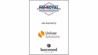 Univar Solutions Acquires Century-Old Distributor H.M. Royal