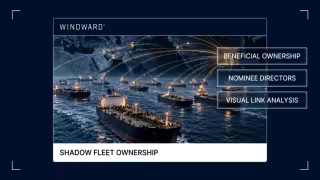 Windward Links 45 Shadow Fleet Tankers to One Hong Kong Nominee