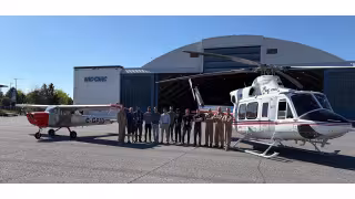 Ribbit, NRC Fly Autonomous Plane and Helicopter in Joint Rescue Test