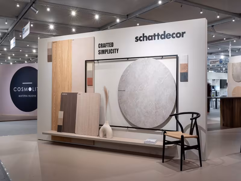 Schattdecor Showcases Strategic Design Innovation and Material Trends at SICAM 2024
