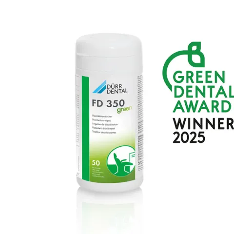DÜRR DENTAL Wins GREEN DENTAL AWARD 2025 for Pioneering Eco-Friendly Disinfectant Wipes
