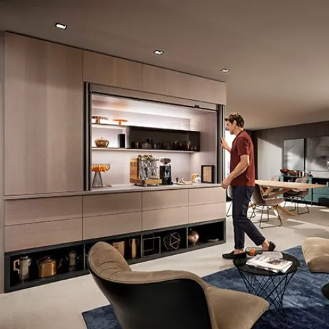 Blum Expands REVEGO System to Meet Growing Demand for Flexible, Multi-Functional Living Spaces