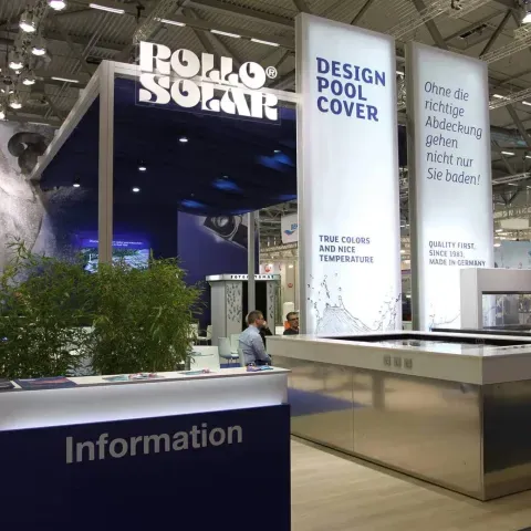 Rollo Solar Melichar brings energy-efficient pool covers and safety shutters to aquanale 2025 for OPEX and risk reduction