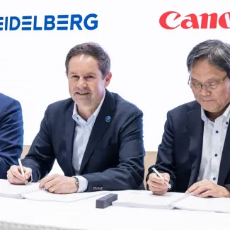 Heidelberg and Canon Strengthen Partnership in Inkjet Sheetfed Printing