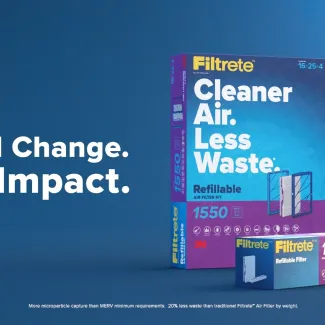 Filtrete™ Launches Refillable Air Filter Kit to Cut Waste and Boost HVAC Efficiency