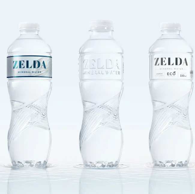 Gentlebrand and Zelda Water Unite to Deliver No-Label, Smartweight BioPET Bottles for a Greener Beverage Market