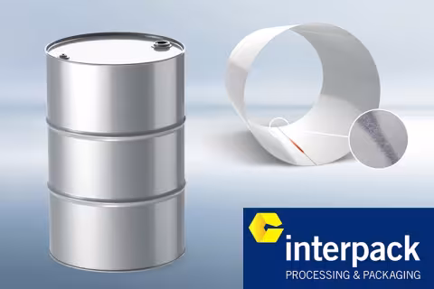 World premiere for the Schütz laser drum: comprehensive corrosion protection thanks to new production technology
