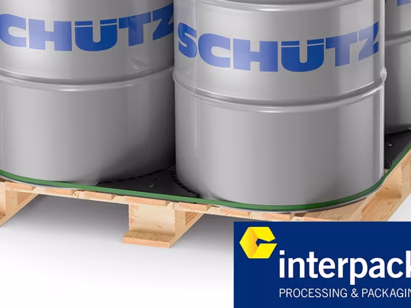 Schütz Drumfix: An innovative load securing system for steel drums