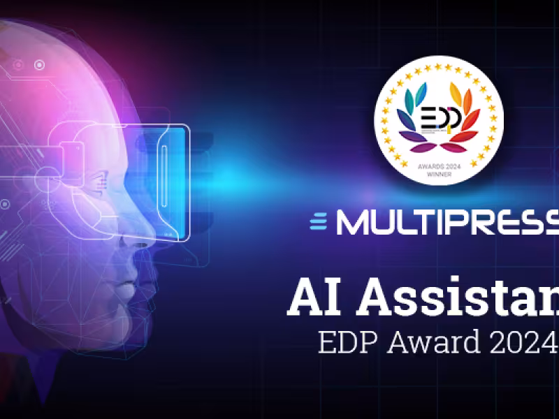 Dataline Solutions' MultiPress AI Assistant Wins Coveted EDP Award at drupa 2024