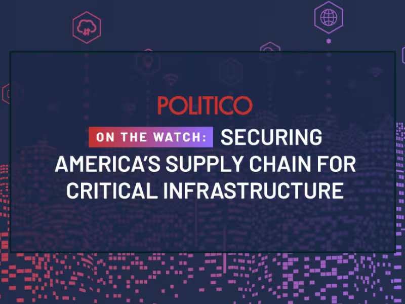 Securing America's Critical Infrastructure: A POLITICO Live Event